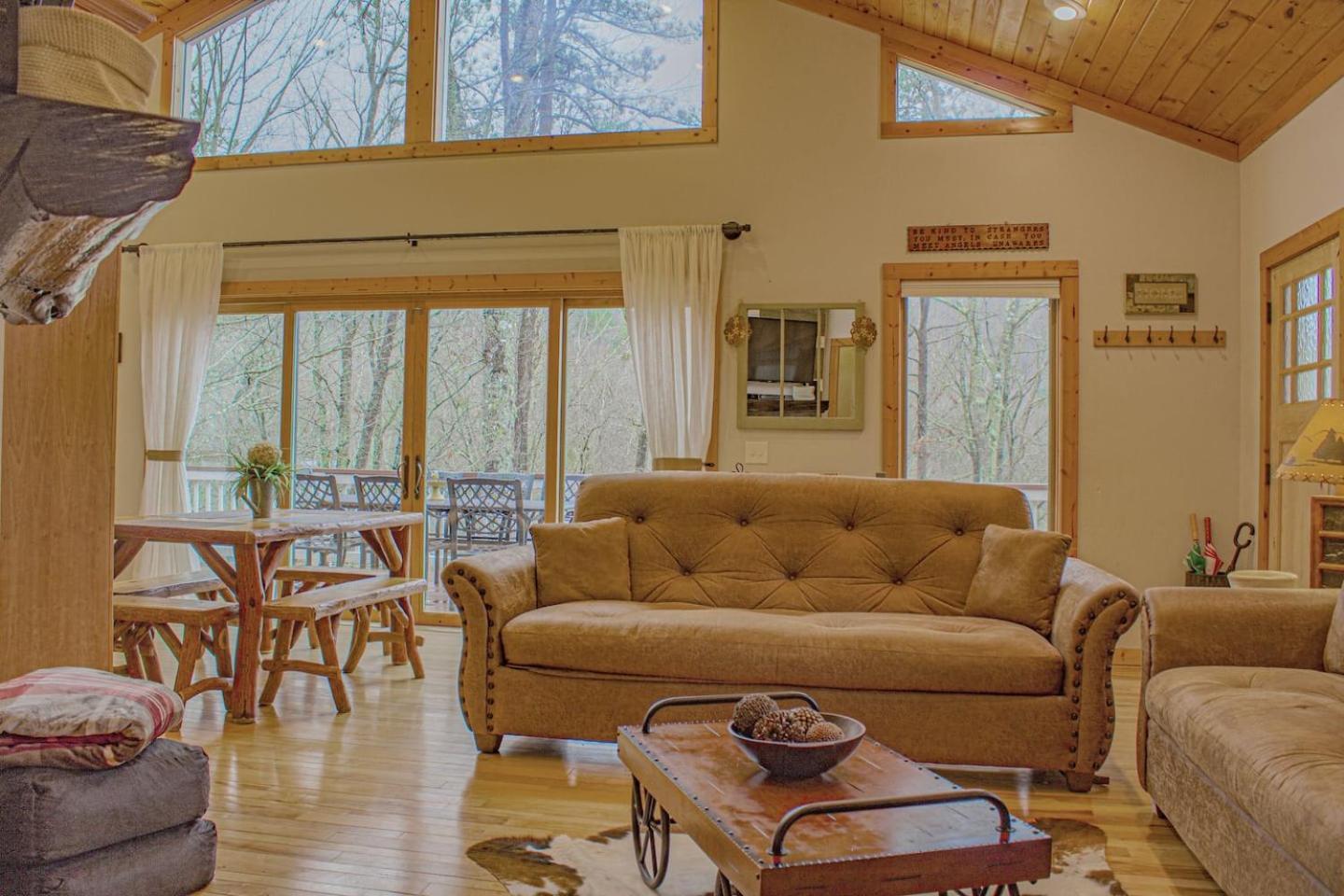 Serene Mountain And Sunset Views 3Bd Cabin Franklin Eksteriør billede