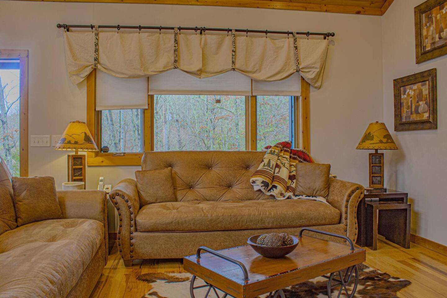 Serene Mountain And Sunset Views 3Bd Cabin Franklin Eksteriør billede