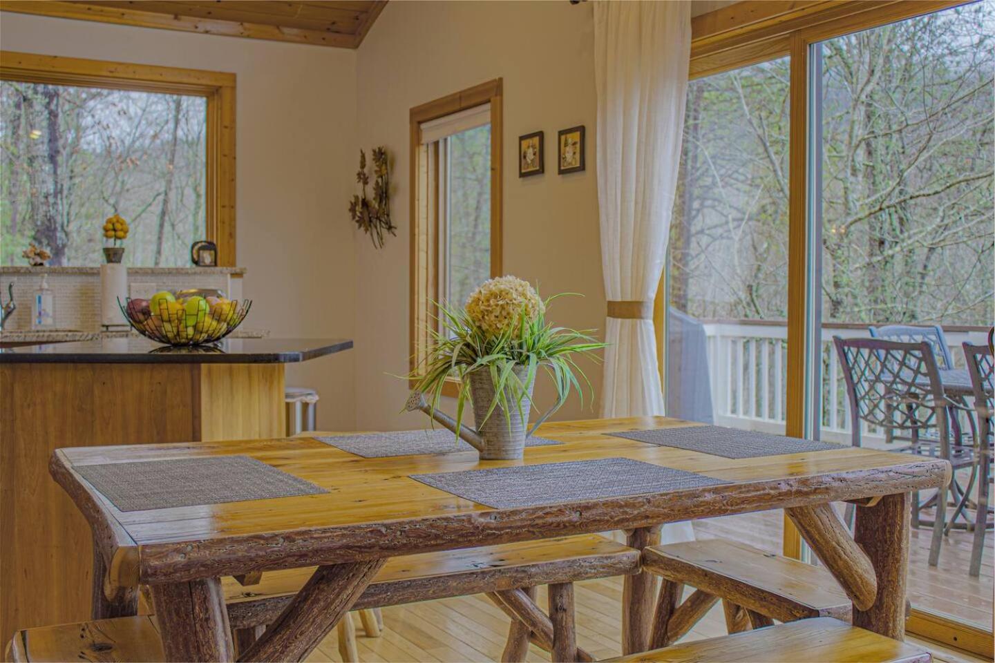 Serene Mountain And Sunset Views 3Bd Cabin Franklin Eksteriør billede