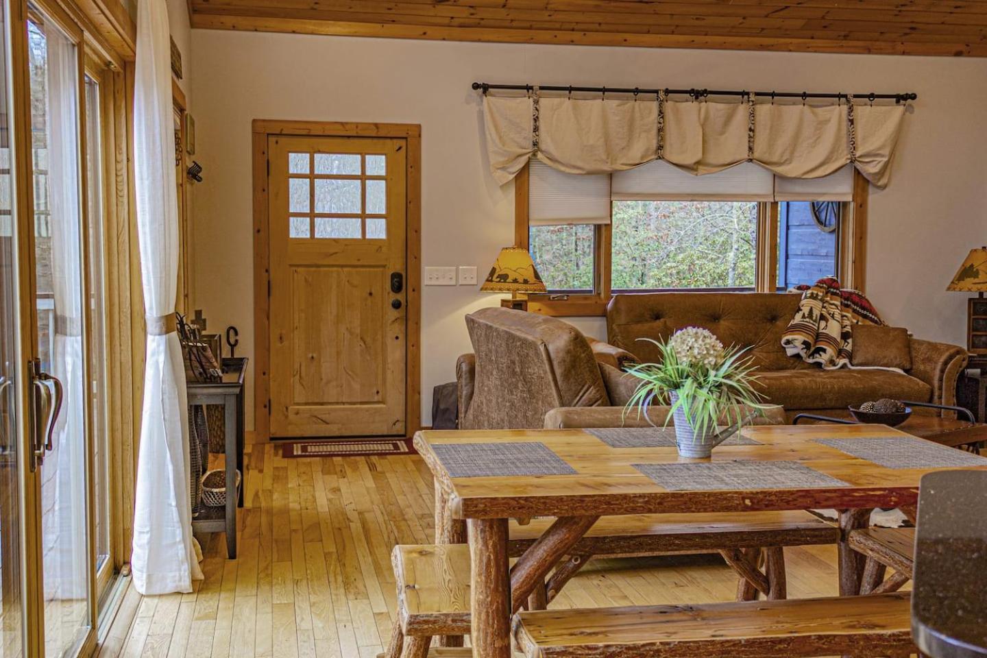 Serene Mountain And Sunset Views 3Bd Cabin Franklin Eksteriør billede