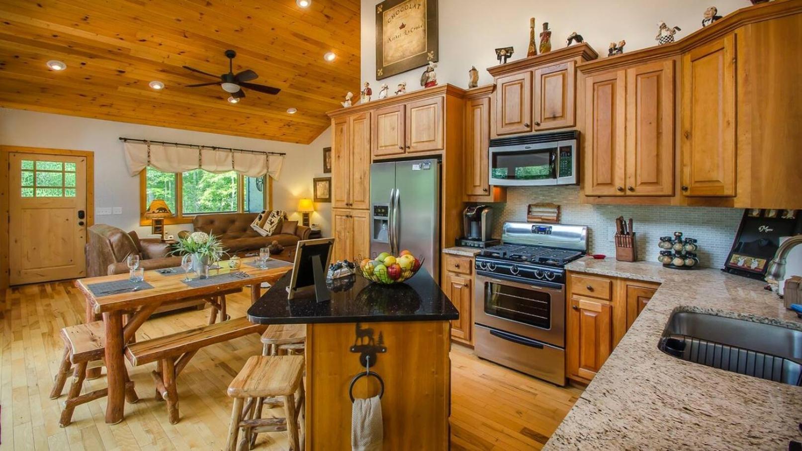 Serene Mountain And Sunset Views 3Bd Cabin Franklin Eksteriør billede