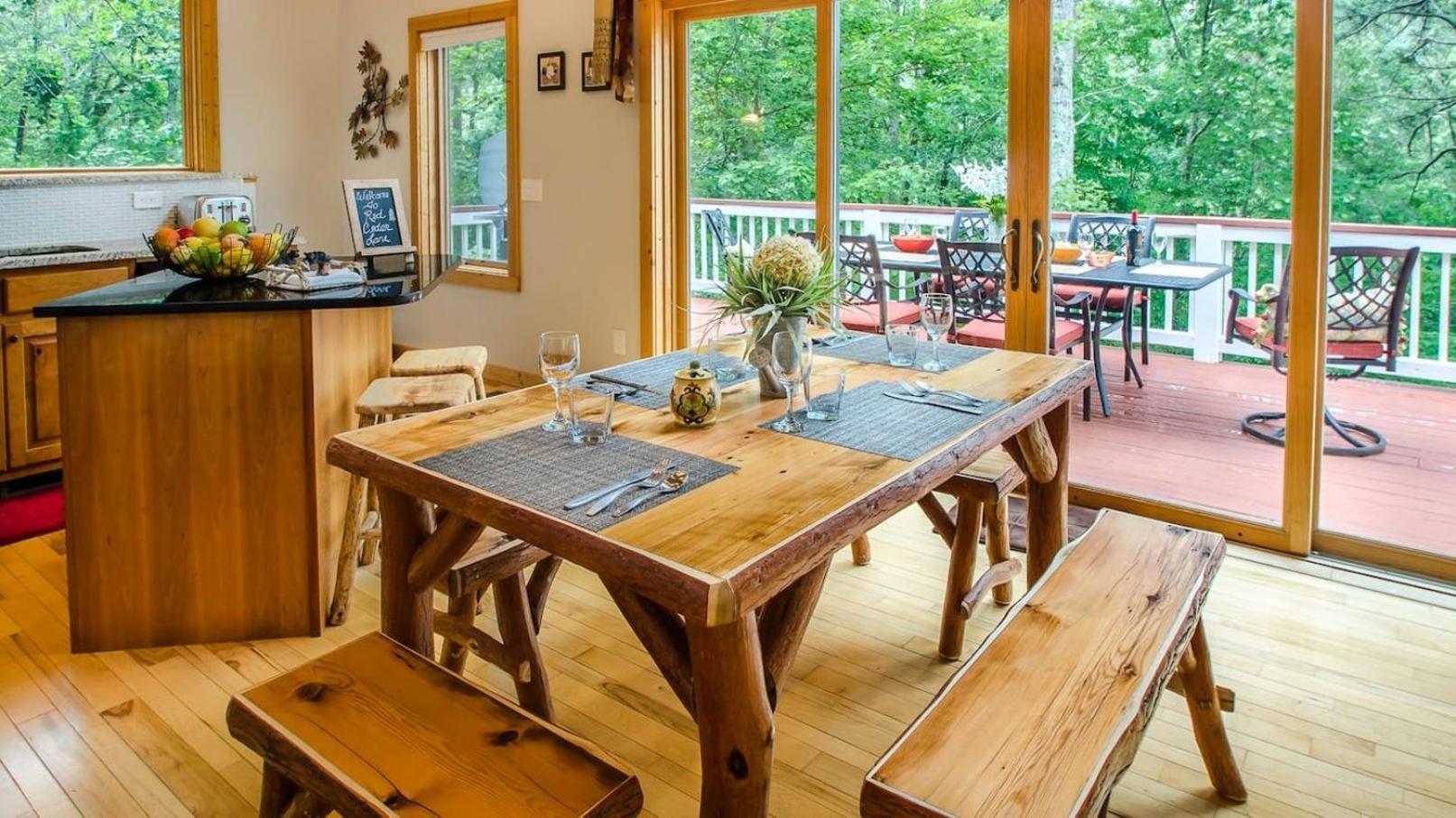 Serene Mountain And Sunset Views 3Bd Cabin Franklin Eksteriør billede
