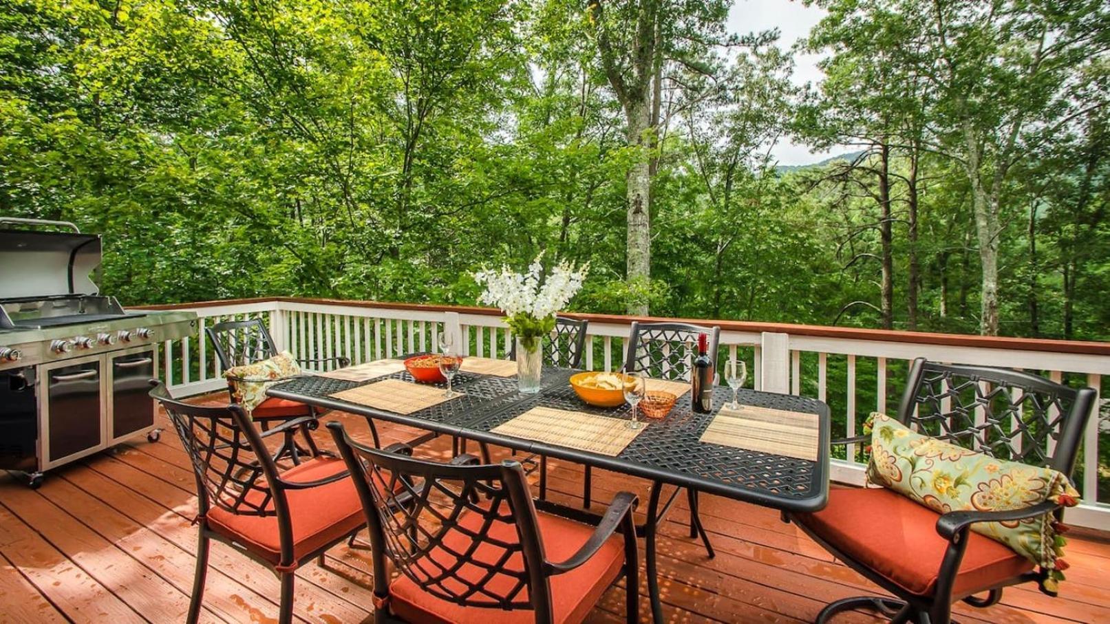 Serene Mountain And Sunset Views 3Bd Cabin Franklin Eksteriør billede