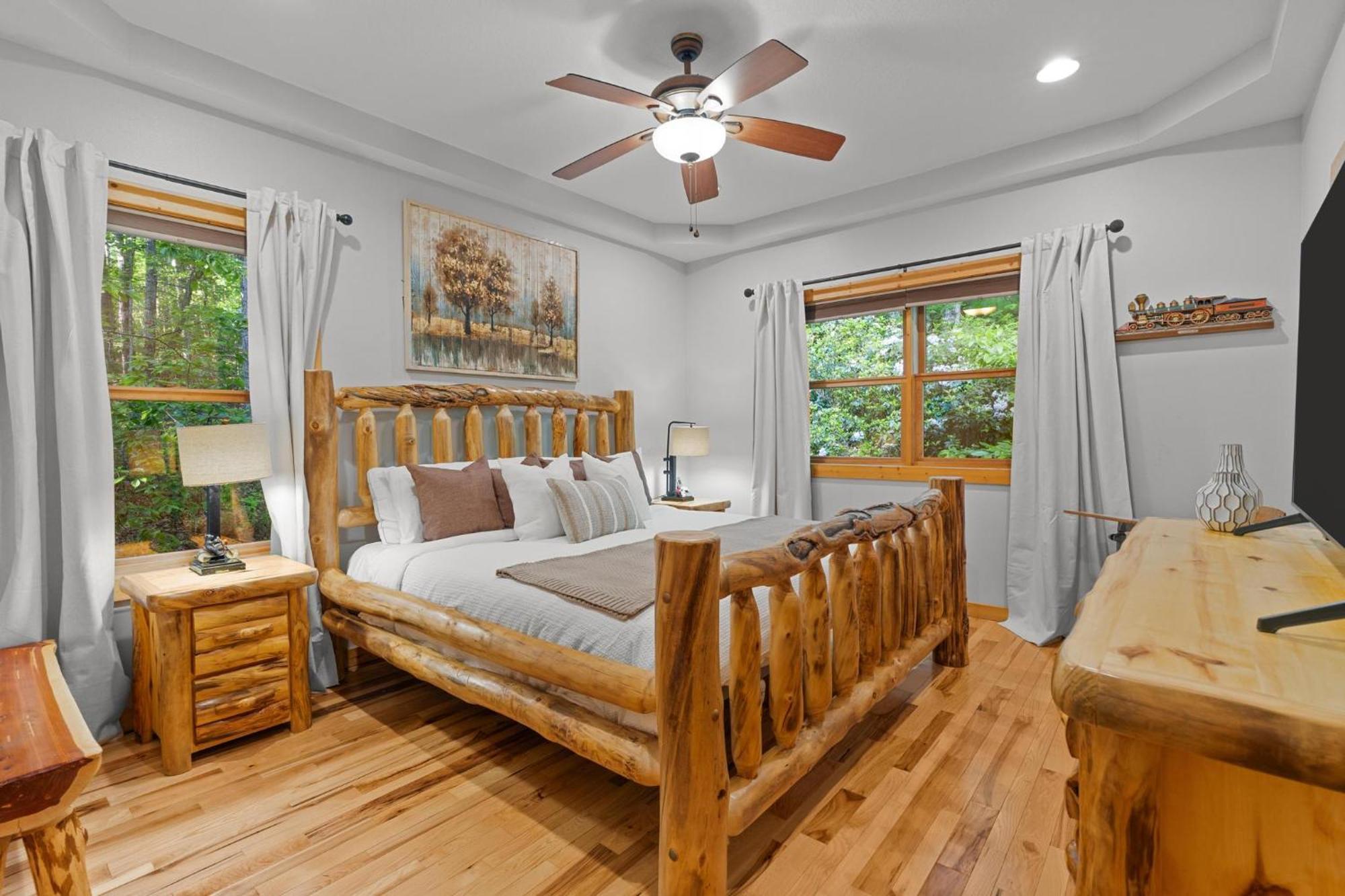 Serene Mountain And Sunset Views 3Bd Cabin Franklin Eksteriør billede