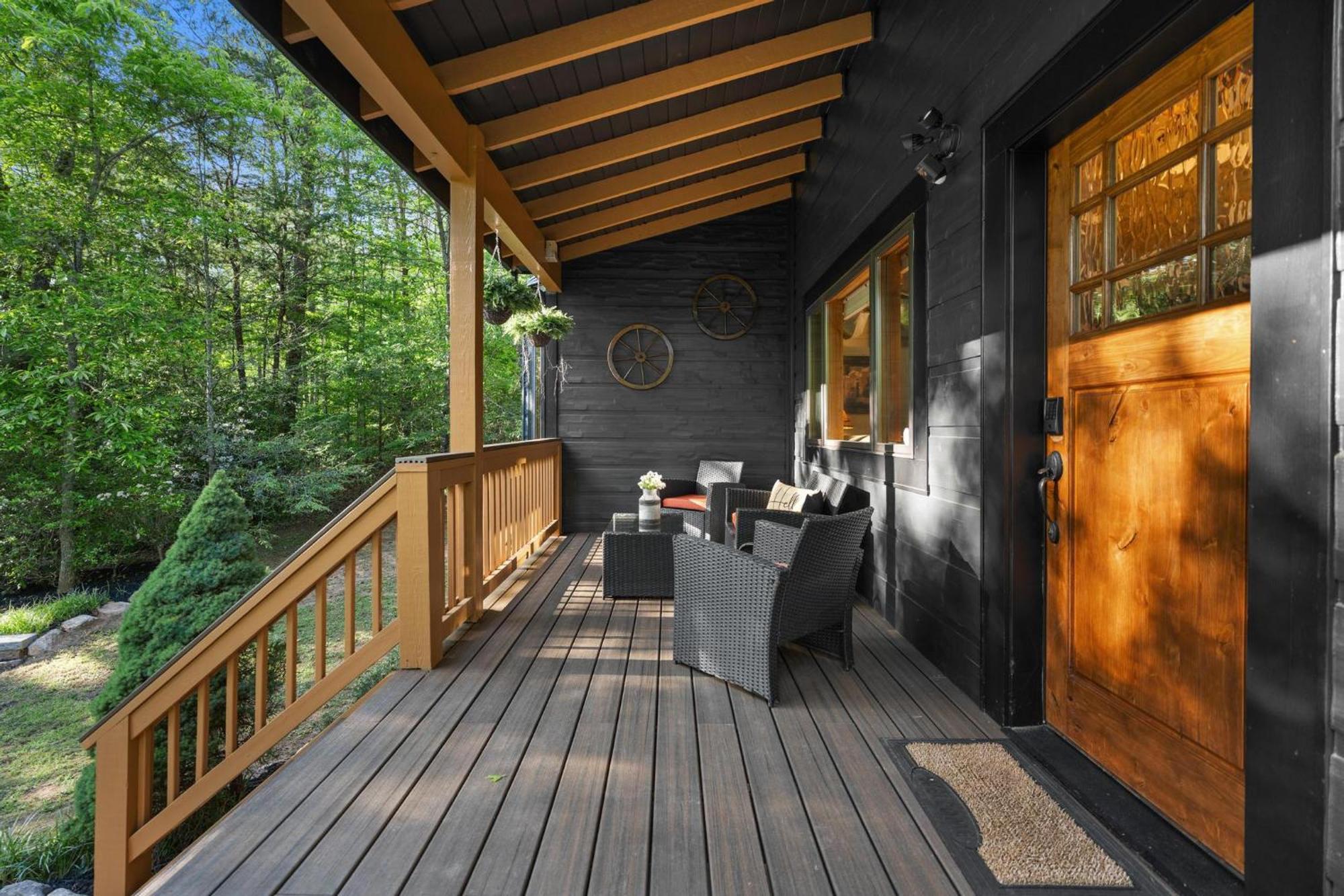 Serene Mountain And Sunset Views 3Bd Cabin Franklin Eksteriør billede
