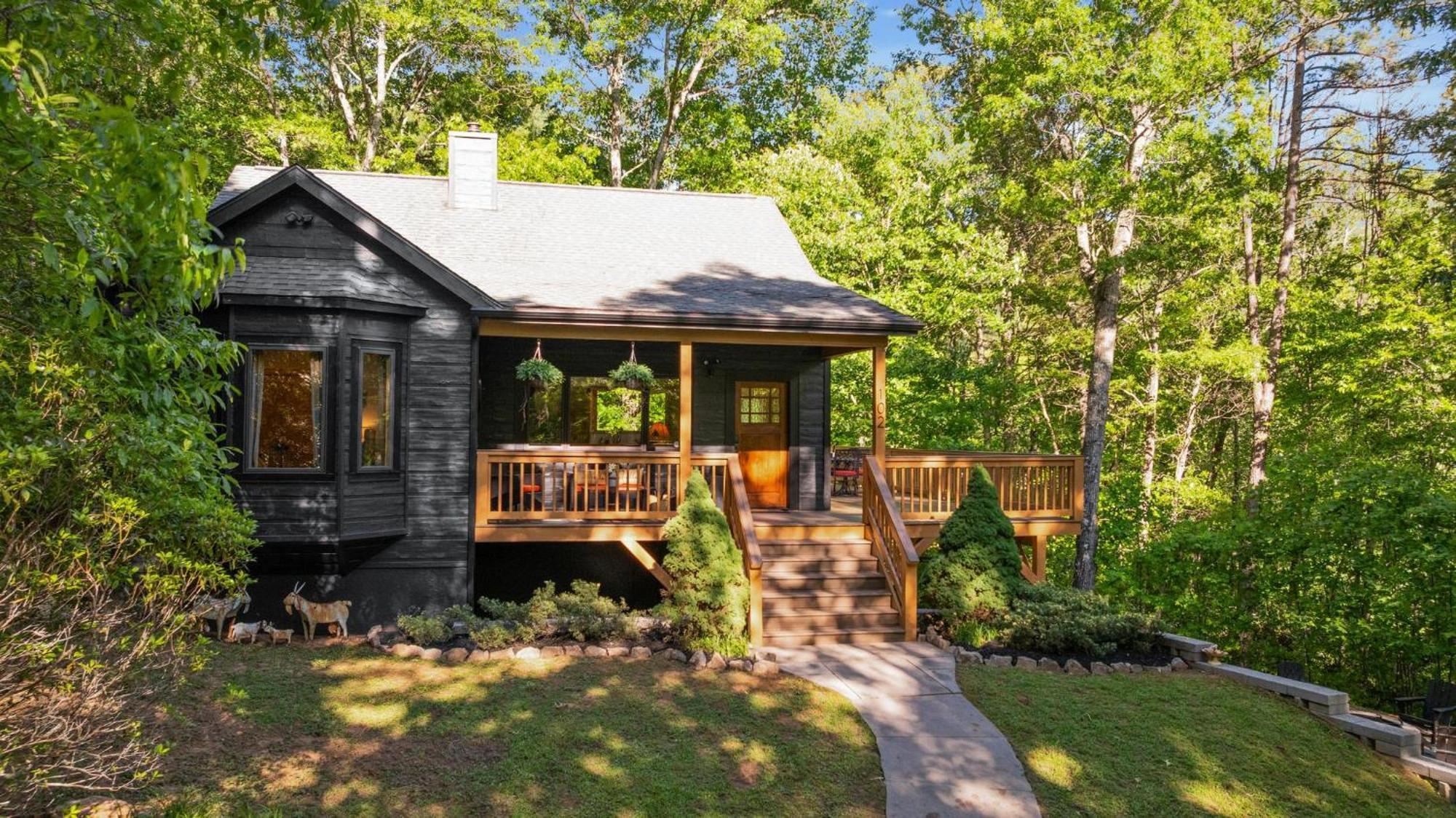 Lux Mtn Cabin Hot Tub, Fire Pit, Game Room 3Bd Franklin Eksteriør billede