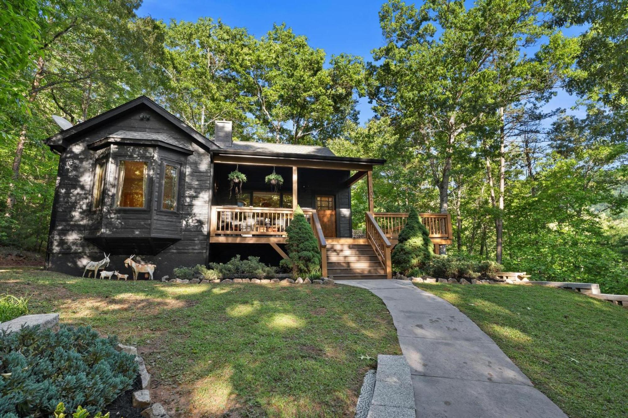 Lux Mtn Cabin Hot Tub, Fire Pit, Game Room 3Bd Franklin Eksteriør billede
