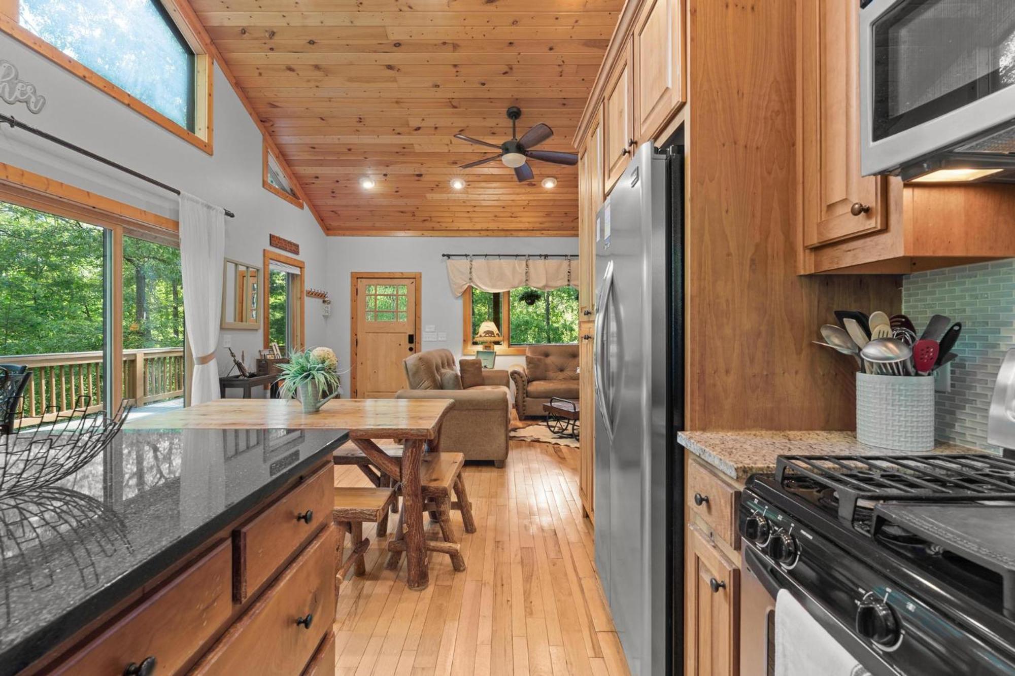 Serene Mountain And Sunset Views 3Bd Cabin Franklin Eksteriør billede